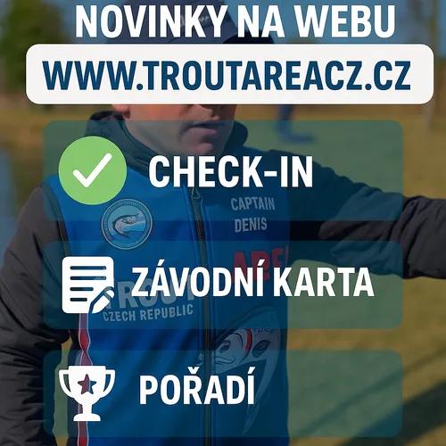 Aktualizace systému na webu www.troutareacz.cz